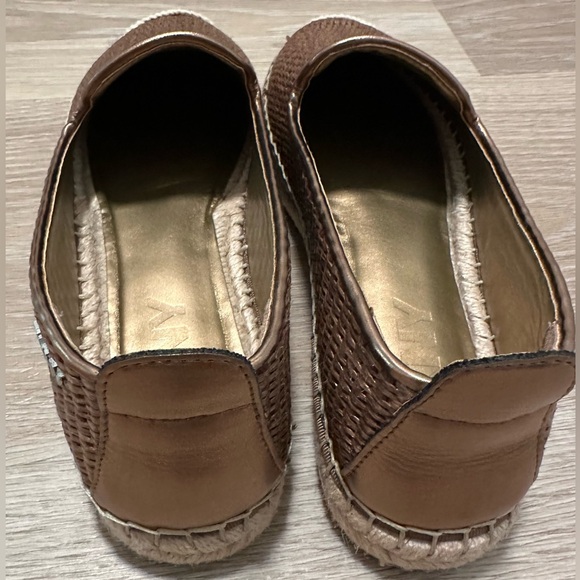 DKNY Chocolate Woven Slip-Ons - Picture 4 of 5